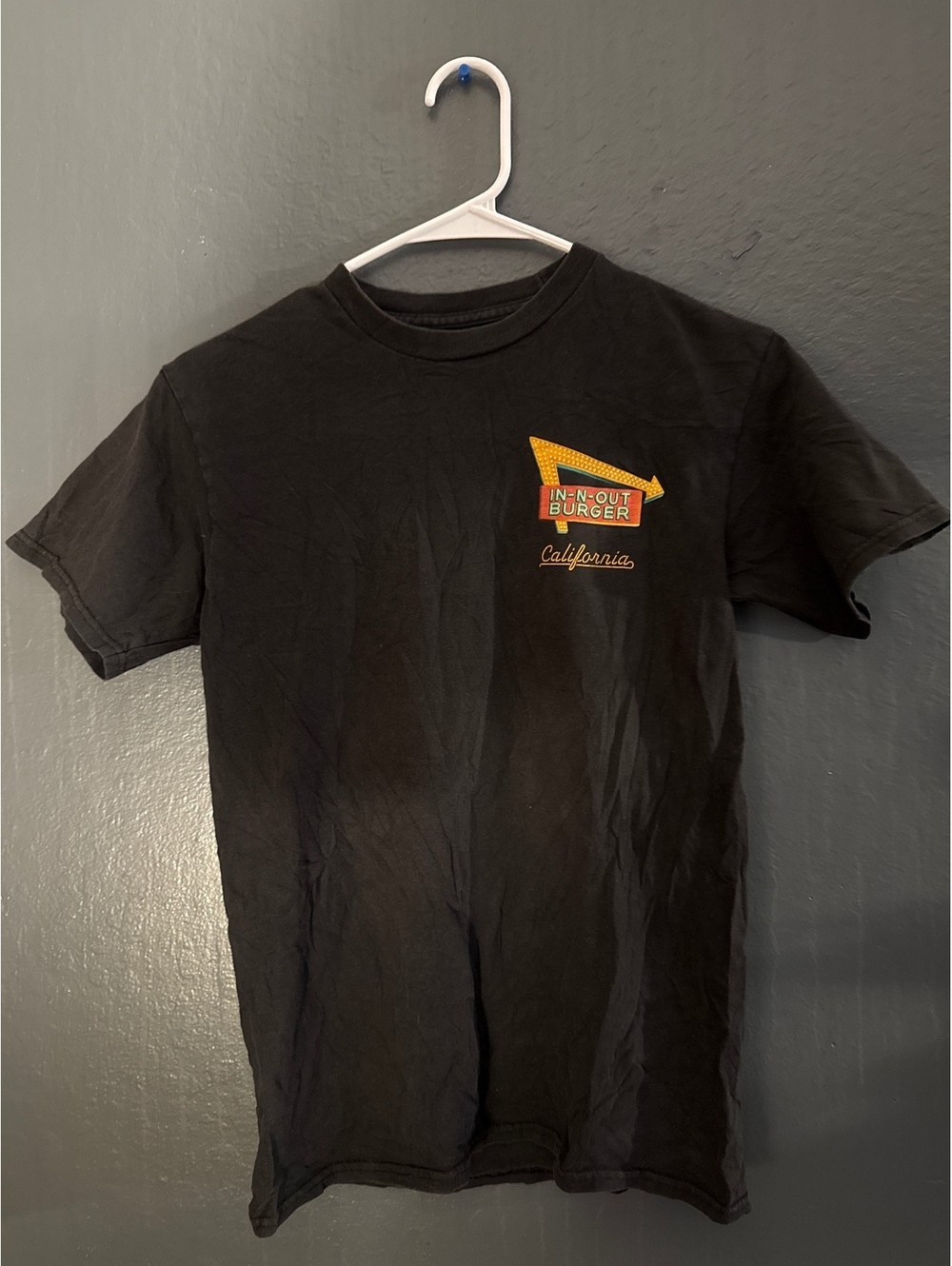 IN-N-OUT BURGER California Graphic T-Shirt Black Small